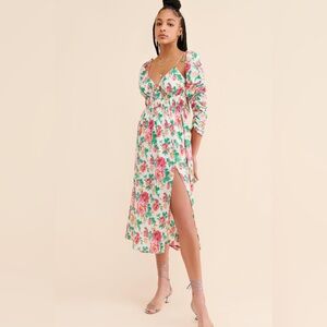 For Love & Lemons Becca Midi Dress